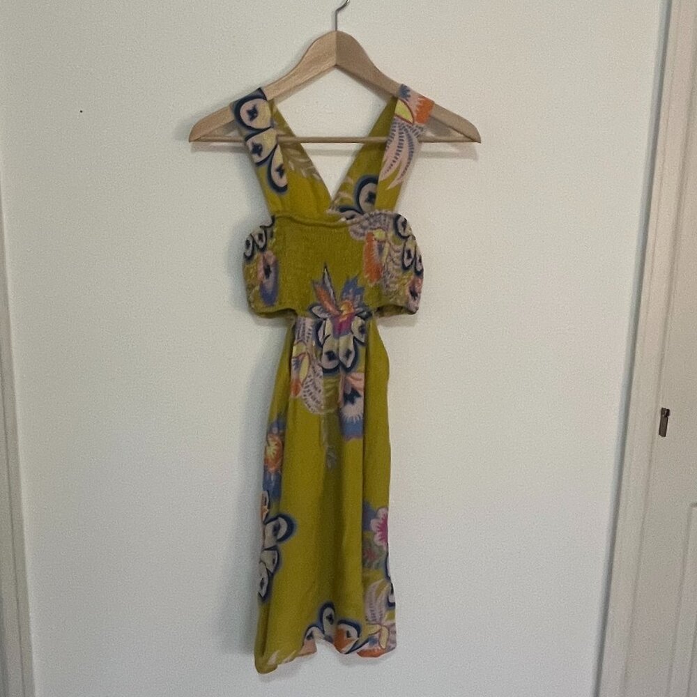 Anthropologie | Piper Bandeau Mini Dress Summer Colorful, size XS - Picture 3 of 10